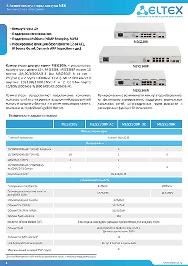 MES2308 datasheet